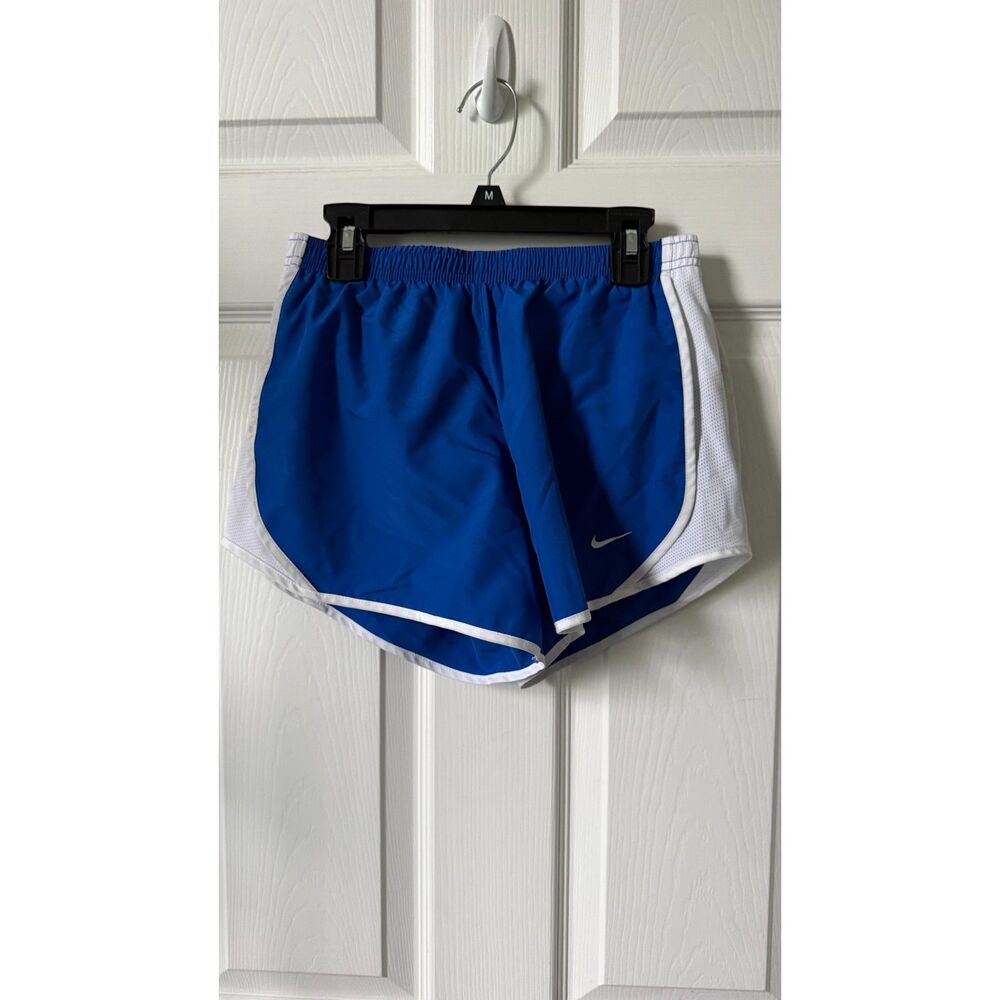 Royal & White Nike Youth Running Shorts